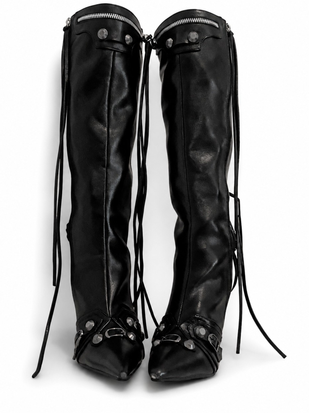Y2K Studded knee High Boots - Women's Size, 8.5